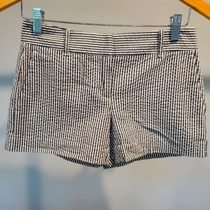 Ann Taylor Pinstripe Shorts